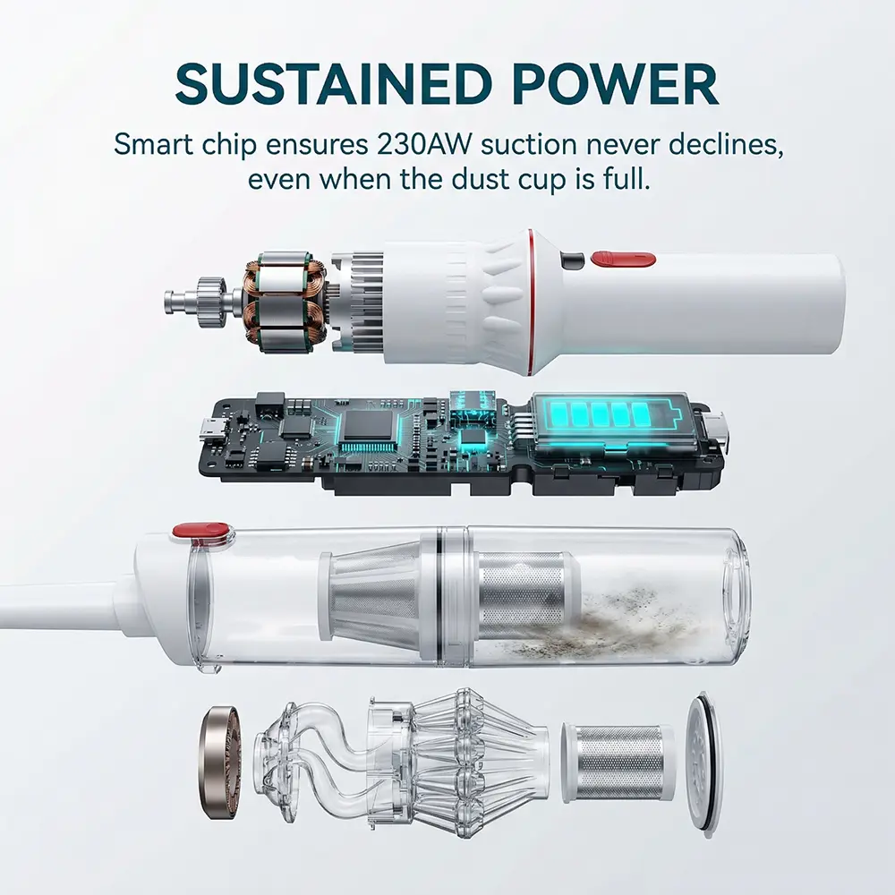 Wireless Handheld Vacuum Cleaner